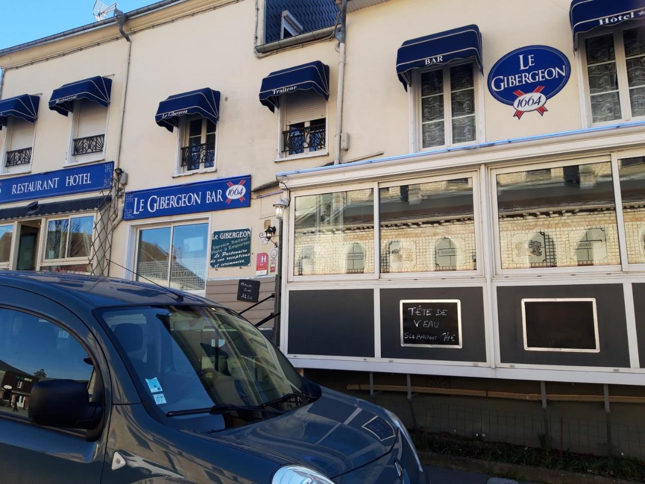 Hotel Le Gibergeon Signy-lʼAbbaye Exterior foto